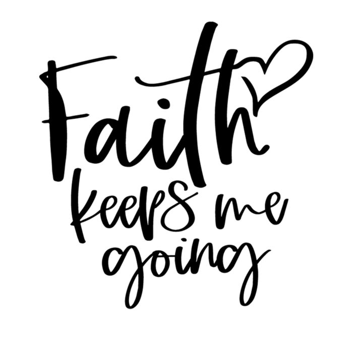 Faith keeps me going Thumbnail