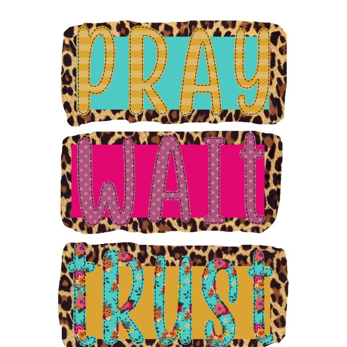 LEOPARD PRAY WAIT TRUST Thumbnail