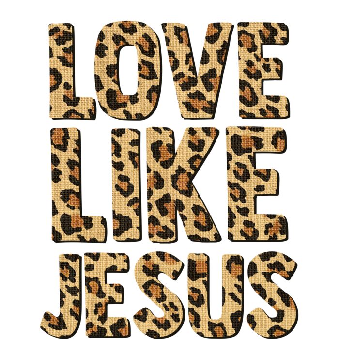 love like jesus leopard Thumbnail