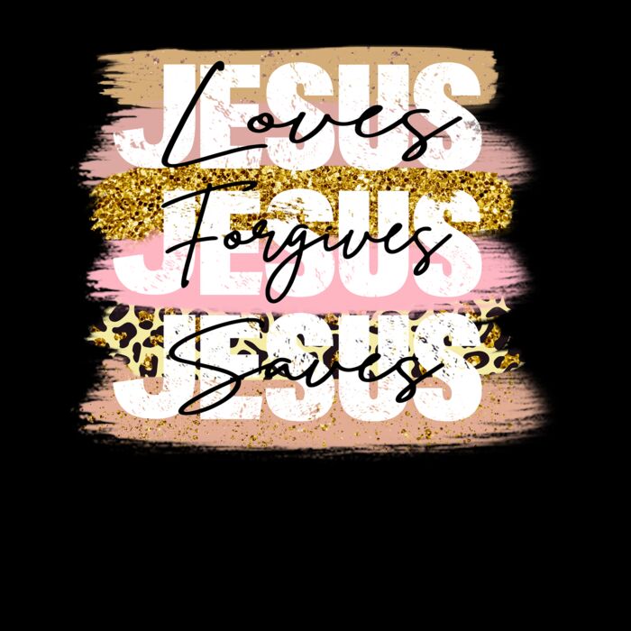 JESUS LOVES FORGIVES SAVES Thumbnail