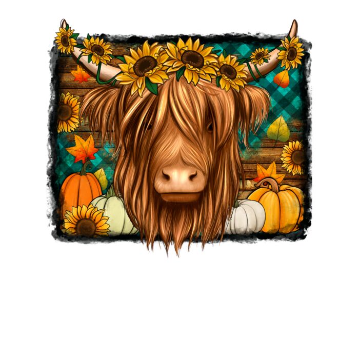 fall highland cow Thumbnail