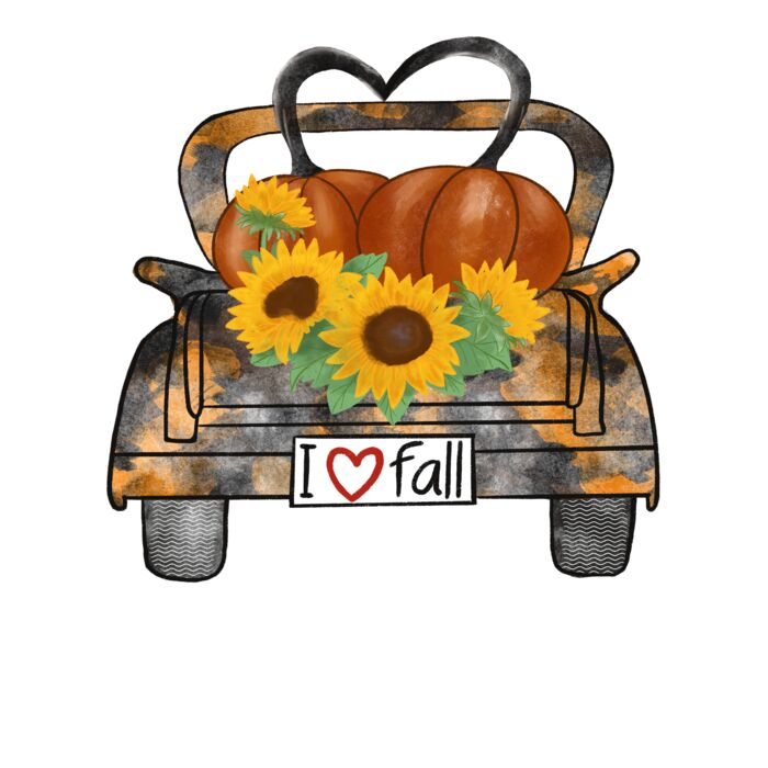 I LOVE FALL  TRUCK Thumbnail