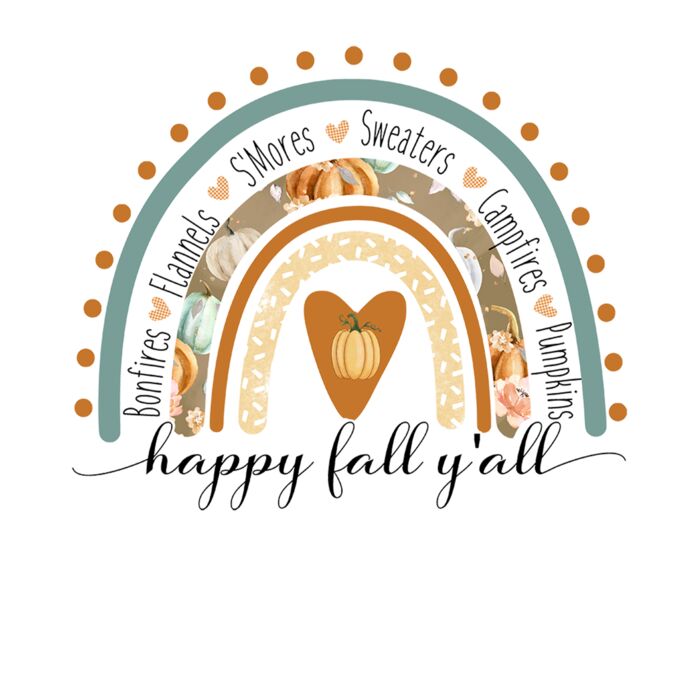 HAPPY FALL YALL RAINBOW Thumbnail