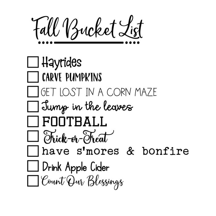 Fall Bucket List Thumbnail
