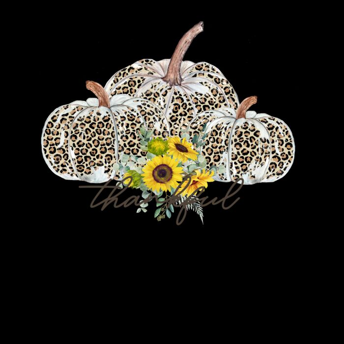 Leopard Thankful Pumpkin Thumbnail