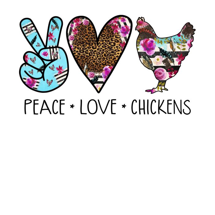 peace love chickens Thumbnail