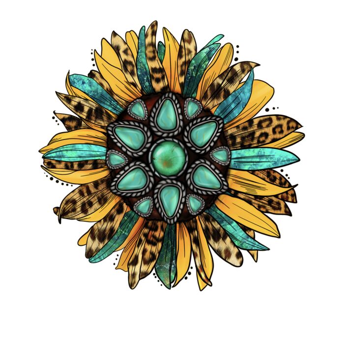 TURQUOISE SUNFLOWER Thumbnail