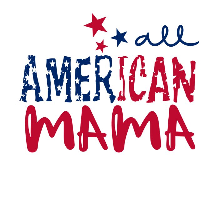 ALL EMERICAN MAMA  FLAG  Thumbnail