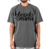 16x20 PRINT AREA Garment-Dyed Crewneck T-Shirt Thumbnail