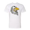 16X20 PRINT AREA Unisex CVC T-Shirt Thumbnail