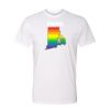 16X20 PRINT AREA Unisex CVC T-Shirt Thumbnail