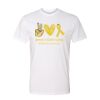 16X20 PRINT AREA Unisex CVC T-Shirt Thumbnail