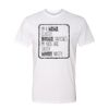 16X20 PRINT AREA Unisex CVC T-Shirt Thumbnail
