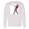 16x20 PRINT AREA Heavy Cotton™ Long Sleeve T-Shirt Thumbnail