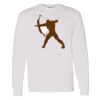 16x20 PRINT AREA Heavy Cotton™ Long Sleeve T-Shirt Thumbnail