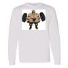 16x20 PRINT AREA Heavy Cotton™ Long Sleeve T-Shirt Thumbnail