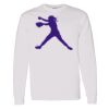 16x20 PRINT AREA Heavy Cotton™ Long Sleeve T-Shirt Thumbnail