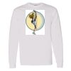 16x20 PRINT AREA Heavy Cotton™ Long Sleeve T-Shirt Thumbnail