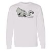 16x20 PRINT AREA Heavy Cotton™ Long Sleeve T-Shirt Thumbnail