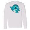 16x20 PRINT AREA Heavy Cotton™ Long Sleeve T-Shirt Thumbnail