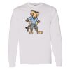 16x20 PRINT AREA Heavy Cotton™ Long Sleeve T-Shirt Thumbnail
