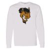 16x20 PRINT AREA Heavy Cotton™ Long Sleeve T-Shirt Thumbnail