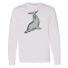 16x20 PRINT AREA Heavy Cotton™ Long Sleeve T-Shirt Thumbnail