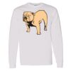 16x20 PRINT AREA Heavy Cotton™ Long Sleeve T-Shirt Thumbnail