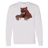 16x20 PRINT AREA Heavy Cotton™ Long Sleeve T-Shirt Thumbnail