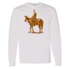 16x20 PRINT AREA Heavy Cotton™ Long Sleeve T-Shirt Thumbnail