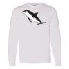 16x20 PRINT AREA Heavy Cotton™ Long Sleeve T-Shirt Thumbnail
