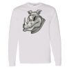 16x20 PRINT AREA Heavy Cotton™ Long Sleeve T-Shirt Thumbnail