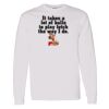 16x20 PRINT AREA Heavy Cotton™ Long Sleeve T-Shirt Thumbnail