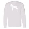 16x20 PRINT AREA Heavy Cotton™ Long Sleeve T-Shirt Thumbnail