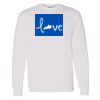16x20 PRINT AREA Heavy Cotton™ Long Sleeve T-Shirt Thumbnail