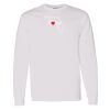 16x20 PRINT AREA Heavy Cotton™ Long Sleeve T-Shirt Thumbnail