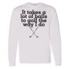 16x20 PRINT AREA Heavy Cotton™ Long Sleeve T-Shirt Thumbnail