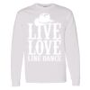 16x20 PRINT AREA Heavy Cotton™ Long Sleeve T-Shirt Thumbnail