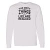 16x20 PRINT AREA Heavy Cotton™ Long Sleeve T-Shirt Thumbnail