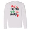 16x20 PRINT AREA Heavy Cotton™ Long Sleeve T-Shirt Thumbnail