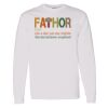16x20 PRINT AREA Heavy Cotton™ Long Sleeve T-Shirt Thumbnail