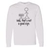16x20 PRINT AREA Heavy Cotton™ Long Sleeve T-Shirt Thumbnail