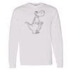 16x20 PRINT AREA Heavy Cotton™ Long Sleeve T-Shirt Thumbnail