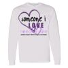 16x20 PRINT AREA Heavy Cotton™ Long Sleeve T-Shirt Thumbnail