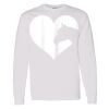 16x20 PRINT AREA Heavy Cotton™ Long Sleeve T-Shirt Thumbnail