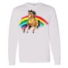 16x20 PRINT AREA Heavy Cotton™ Long Sleeve T-Shirt Thumbnail