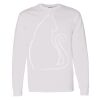 16x20 PRINT AREA Heavy Cotton™ Long Sleeve T-Shirt Thumbnail