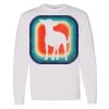 16x20 PRINT AREA Heavy Cotton™ Long Sleeve T-Shirt Thumbnail