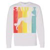 16x20 PRINT AREA Heavy Cotton™ Long Sleeve T-Shirt Thumbnail