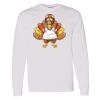 16x20 PRINT AREA Heavy Cotton™ Long Sleeve T-Shirt Thumbnail